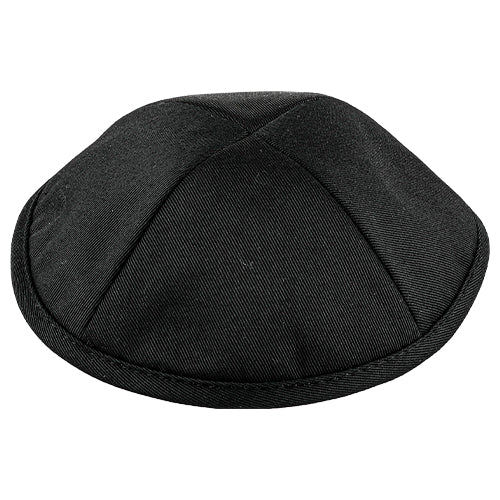 Black Cotton Kippah