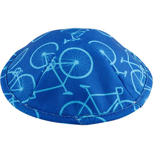 Bike Kippah Blue