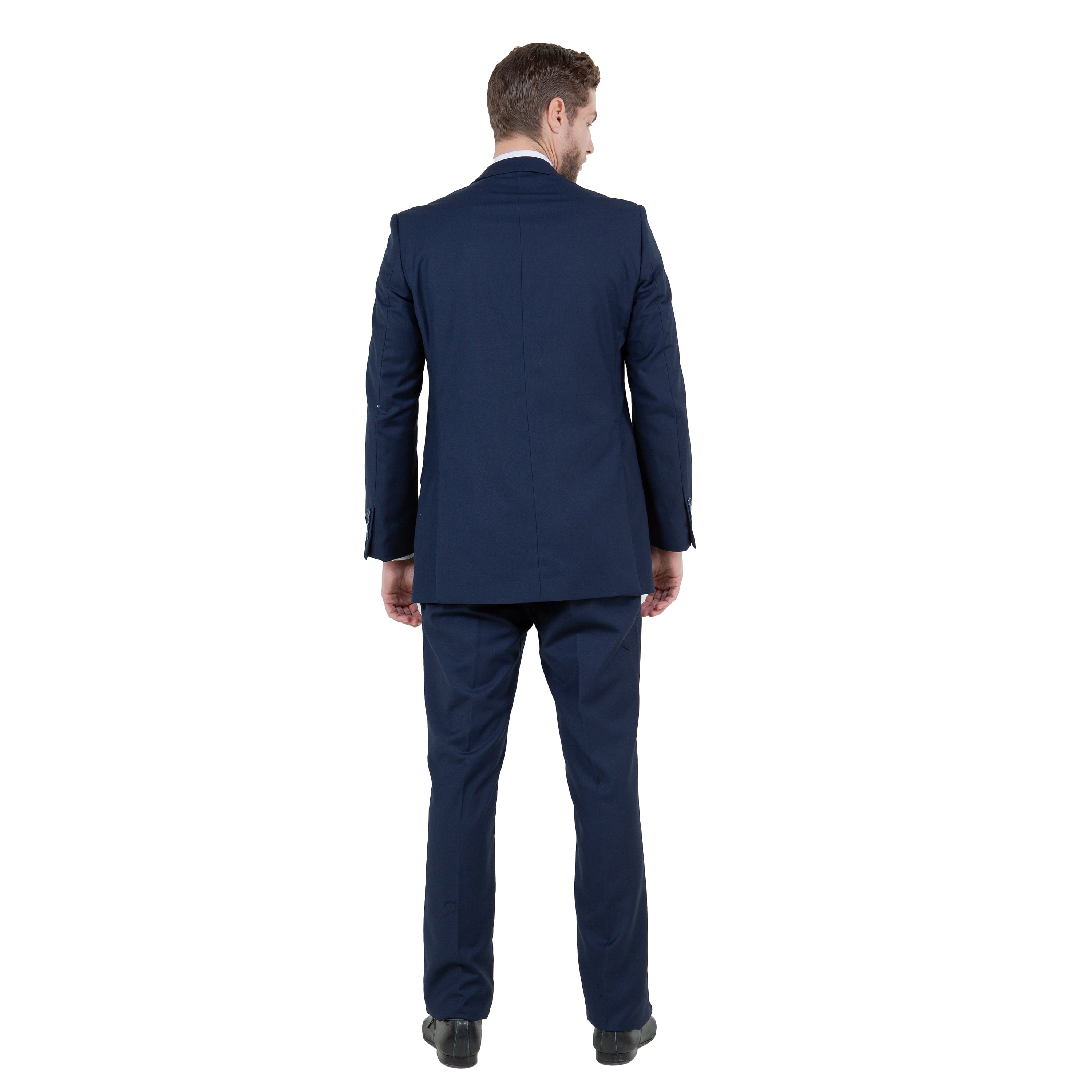 Men's Modern-Fit 3-Piece Suit Set w/ Jacket, Vest and Pants