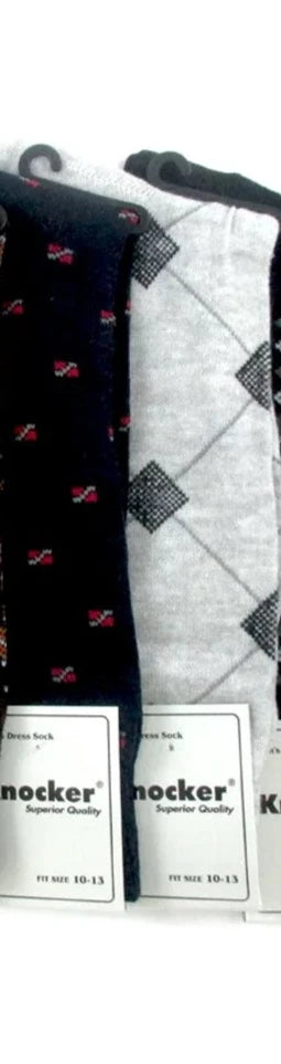Knocker Mens Dress Sock Variety