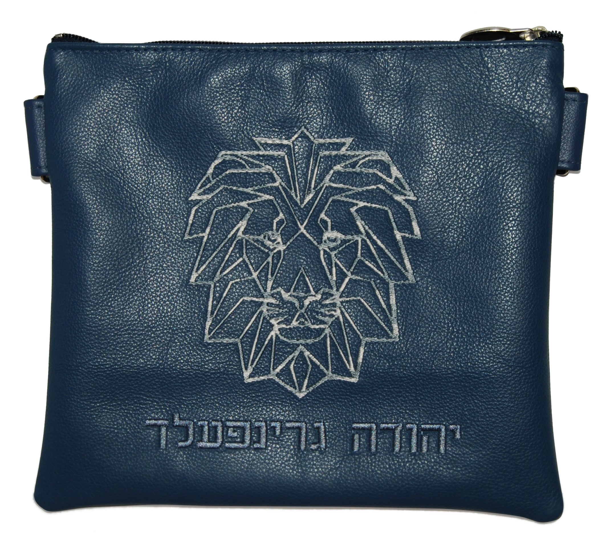 Modern lion design Tallis and Tefillin bag
