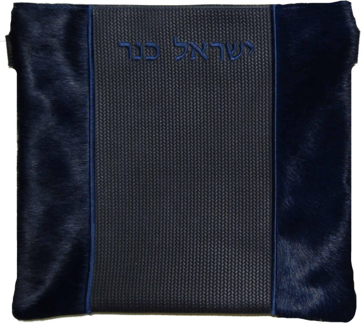 Large center vertical design with piping Tallis and tefillin bag