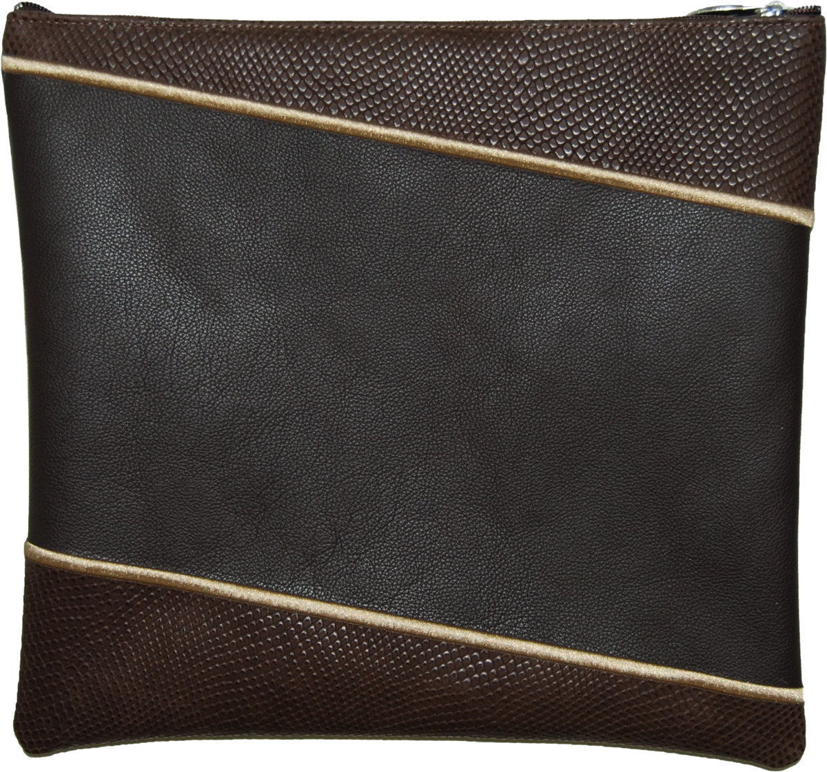 Leather Tallis & Tefilin Bag 3 Piece angle design