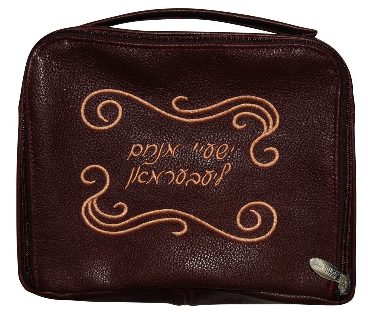 Travel Bag with Swirl Frame Design
