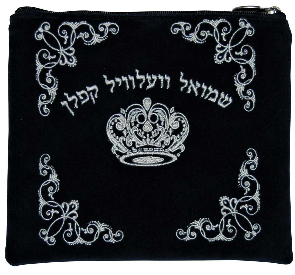Four corner swirl design with crown CR-2