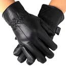 Mens Touch Screen Gloves Leather