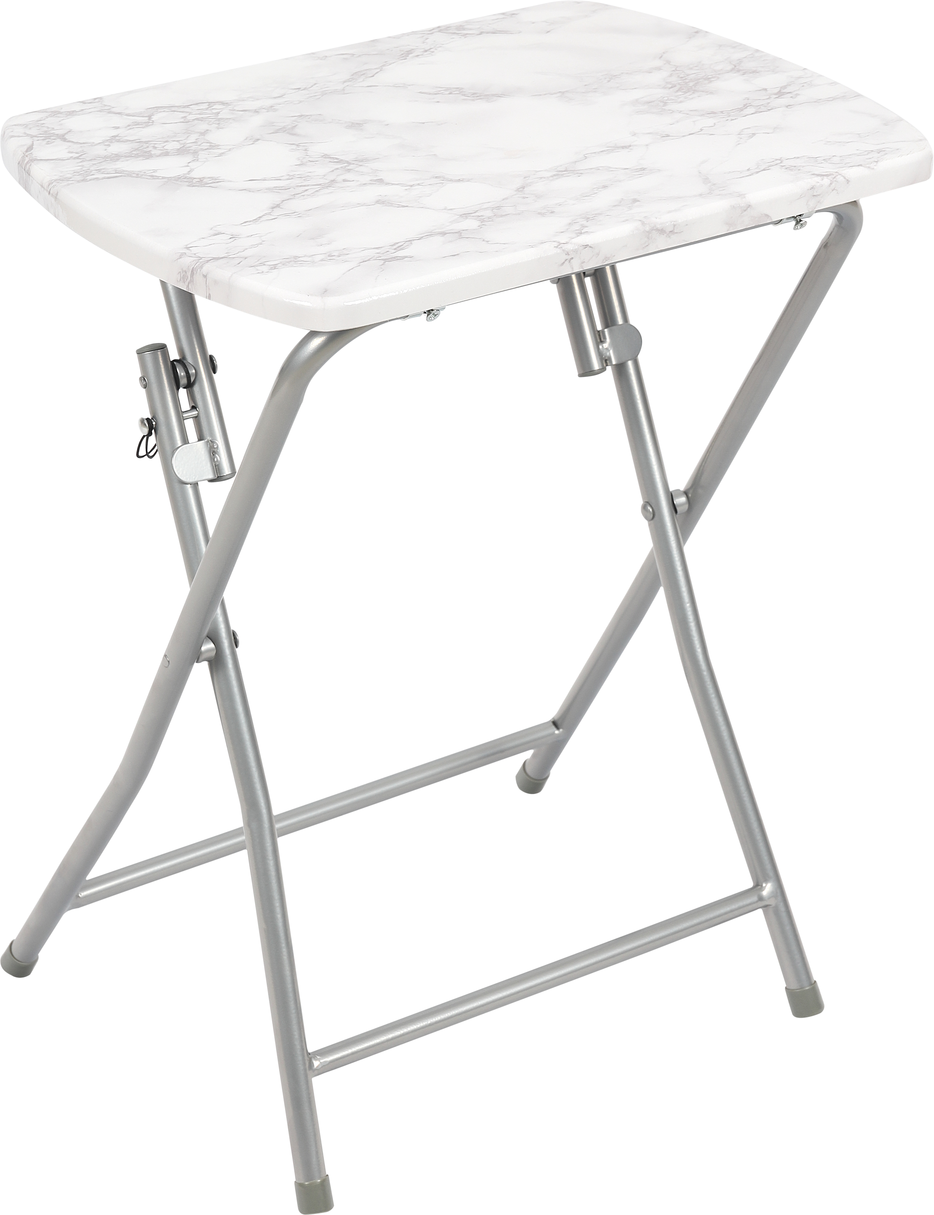 Folding Menorah Stand - White