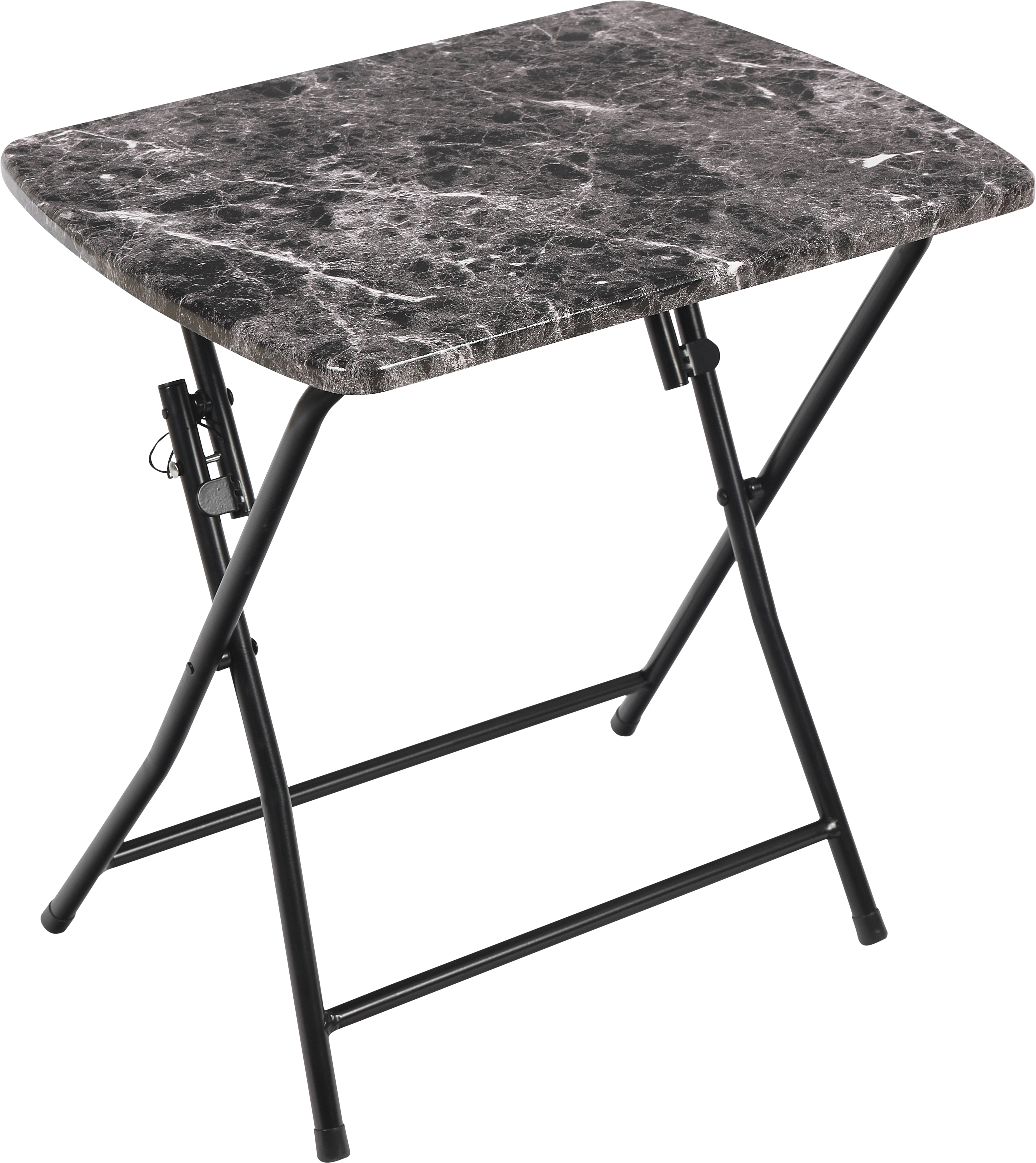 Folding Menorah Stand - Black