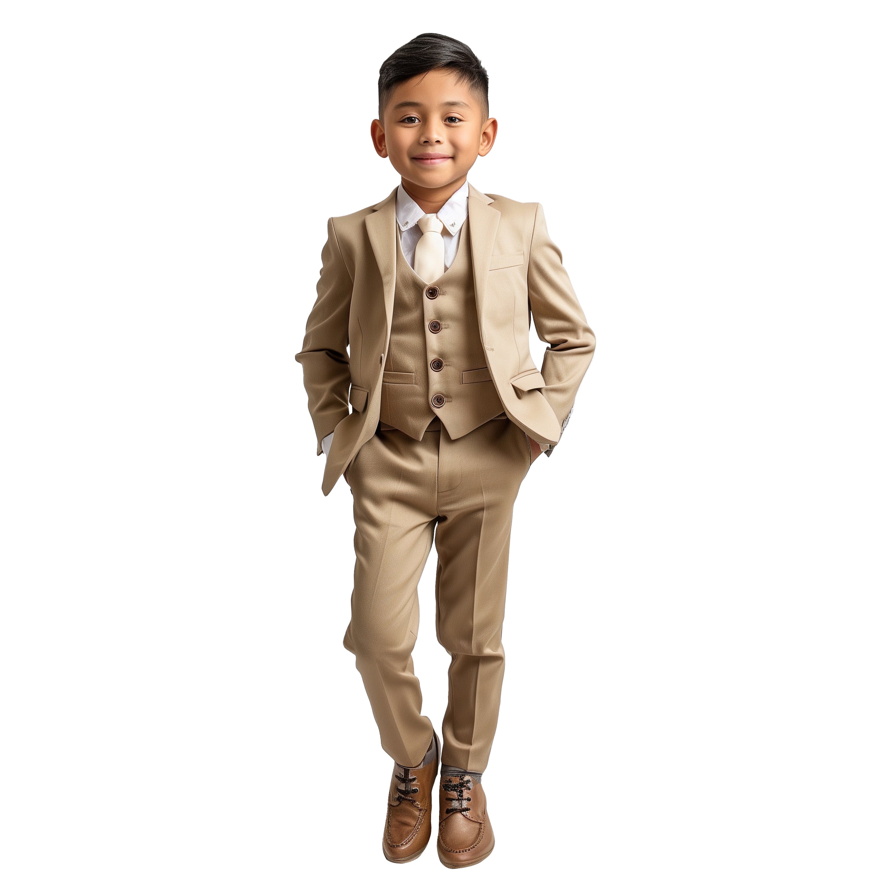 Solid Boys Suit Separates By Zegarie