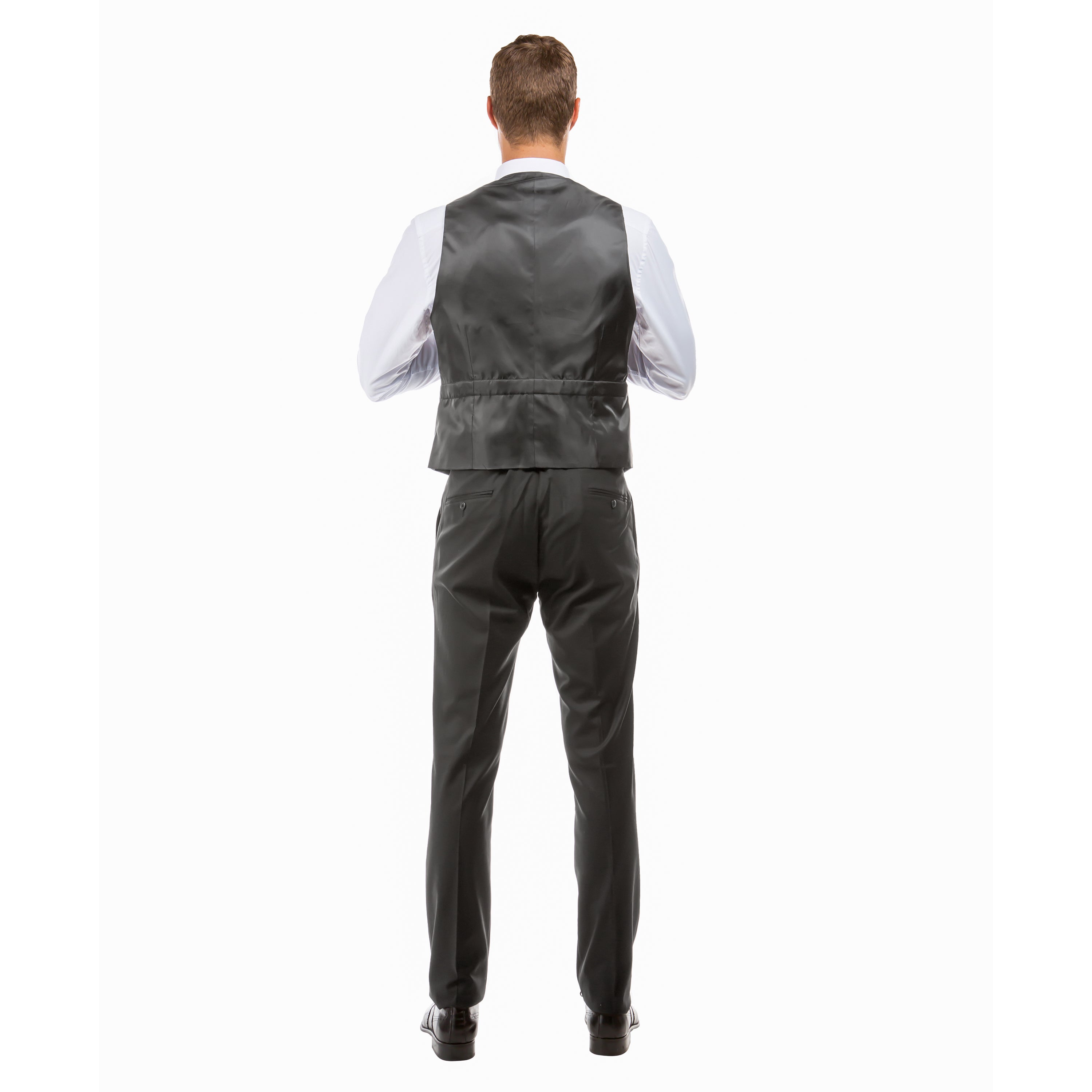 Men's Tailored-Fit Suits Separates Vest