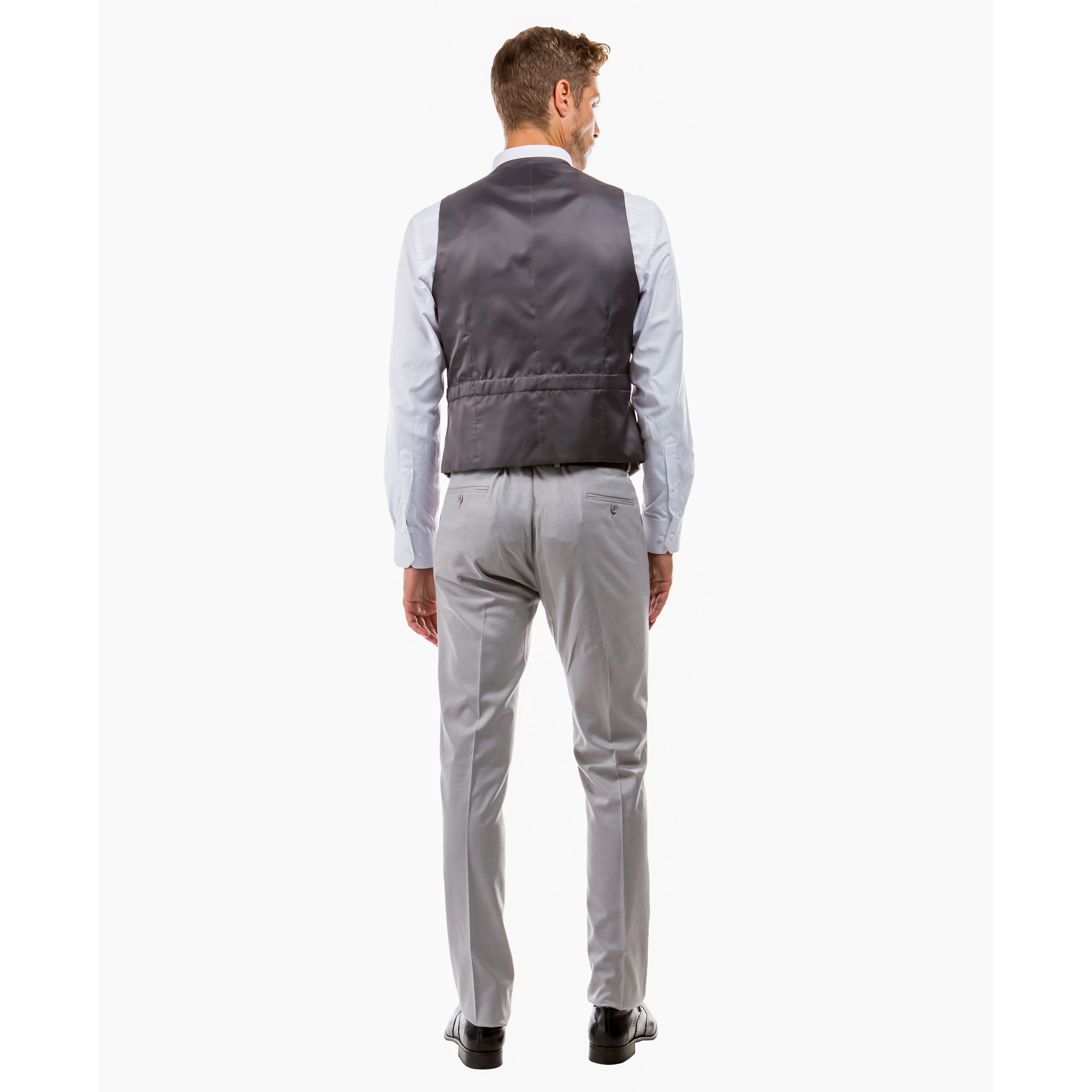 Men's Tailored-Fit Suits Separates Vest