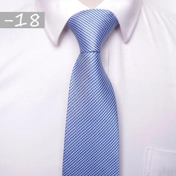 Light blue tie 8cm