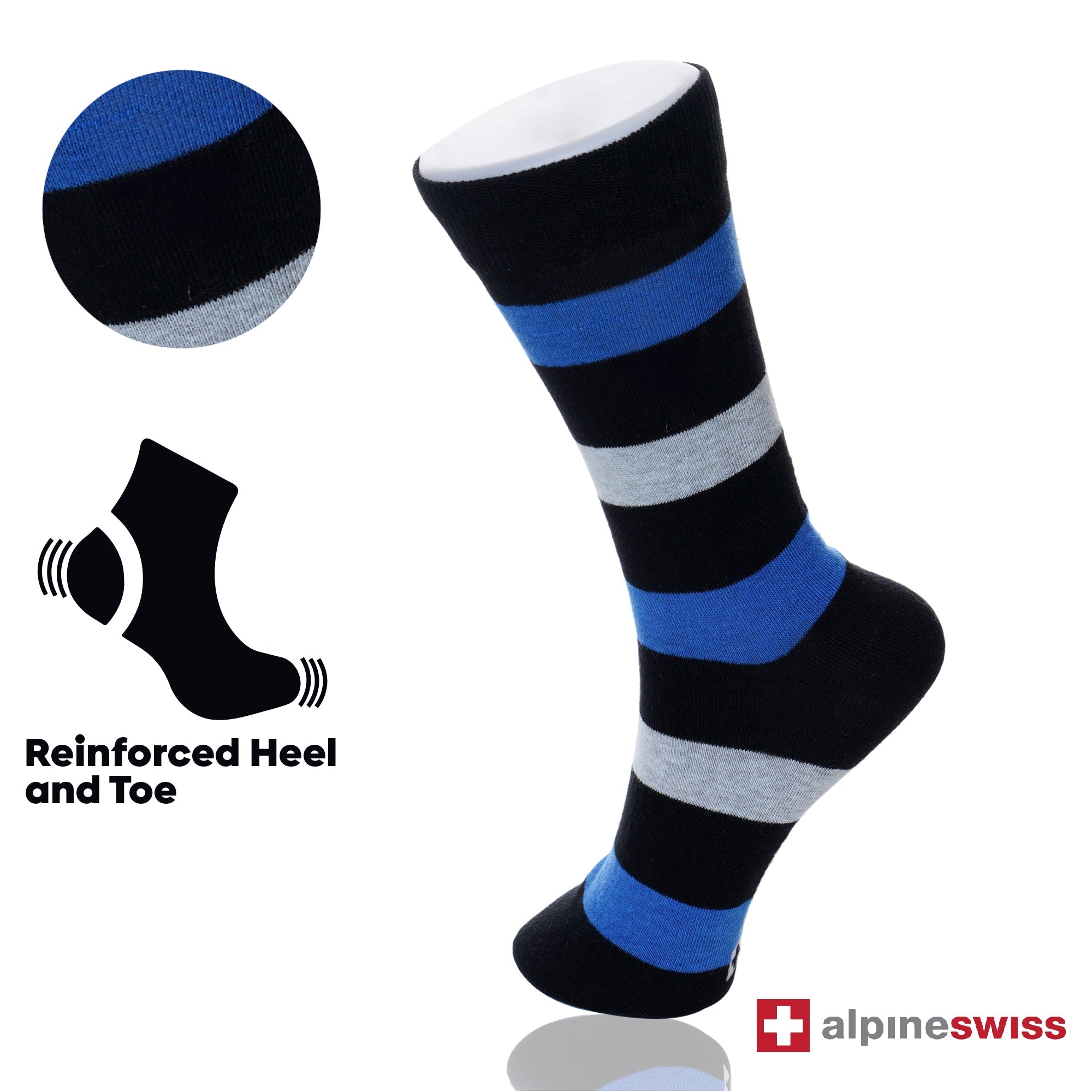 Alpine Swiss Mens Dress Sock Variety - Simcha Couture