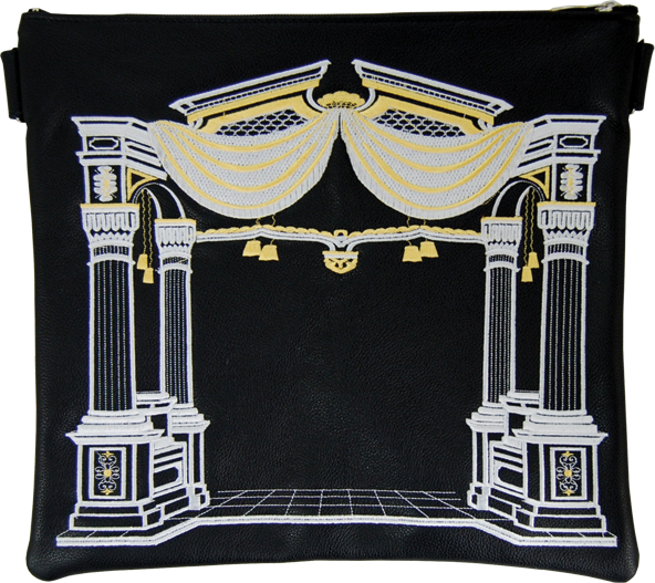 Shaar Vilna Arch Tallis and Tefillin bag