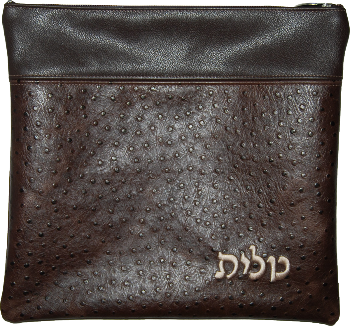 Exotic Ostrich Leather Tallis & Tefillin Bag