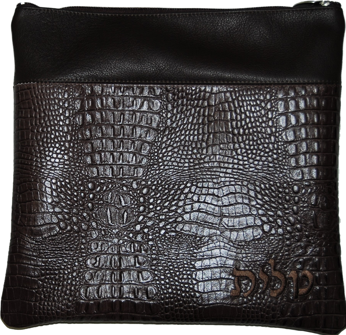 Exotic Croc Leather Tallis & Tefillin Bag